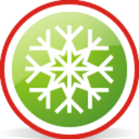 Snowflake Rounded - 372 - Dryicons