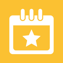 Quarterly Flat Calendar Icon - 7920 - Dryicons