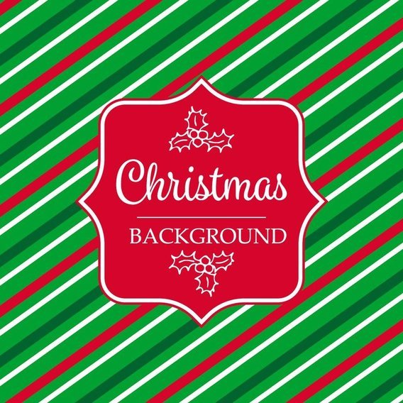 Christmas Stripes Background - 10441 - Dryicons