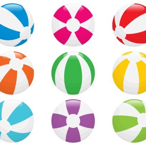 Beach Ball Vectors - 9971 - Dryicons